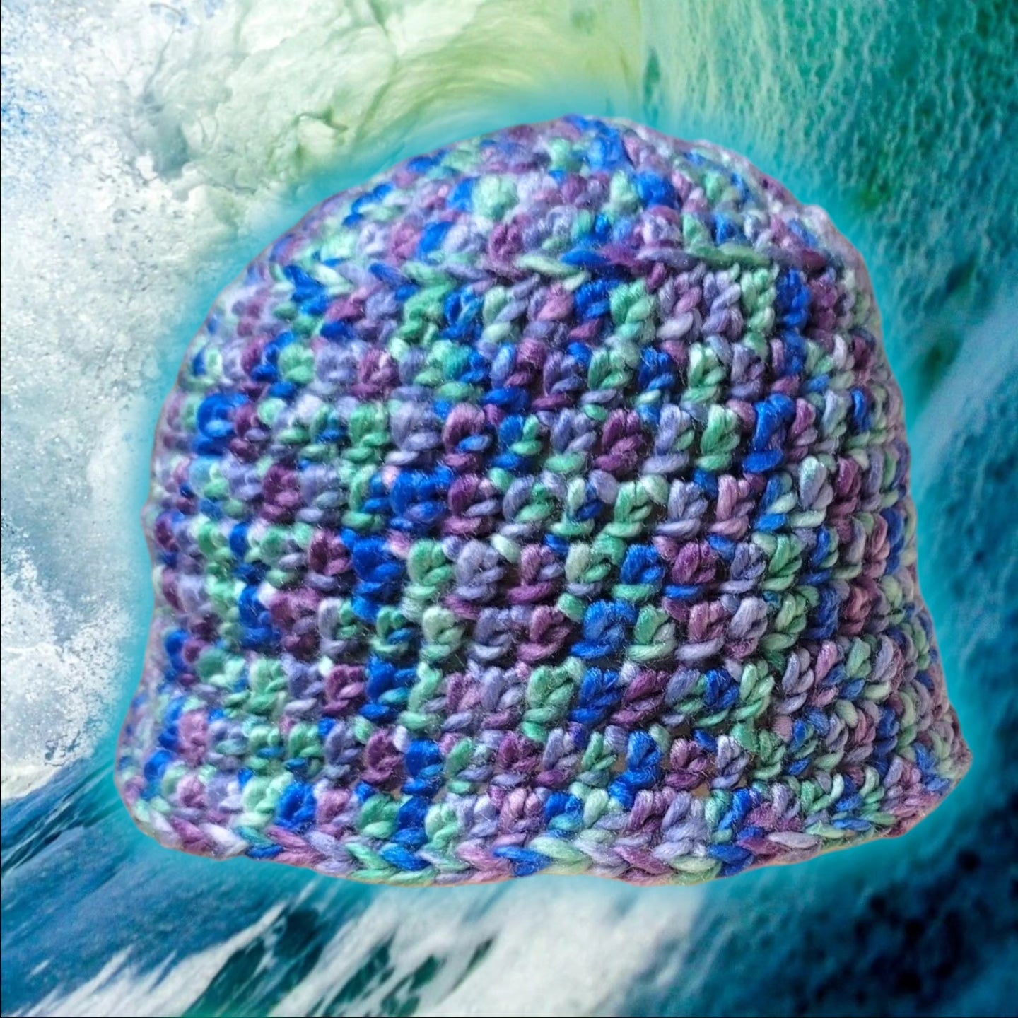 Waves Crochet Bucket Hat