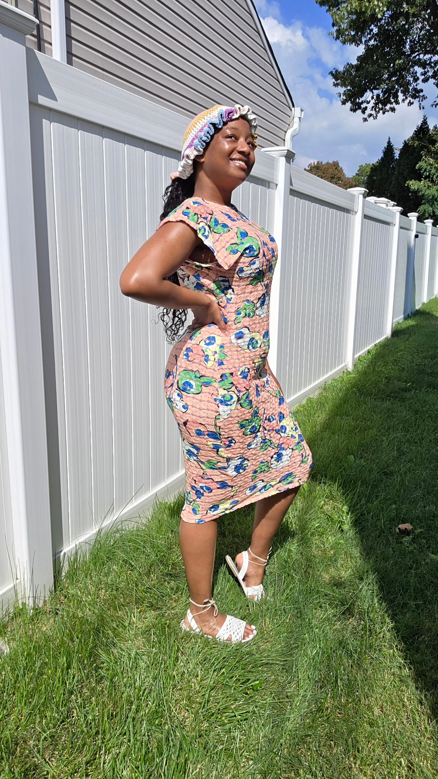 Floral Painting Dress