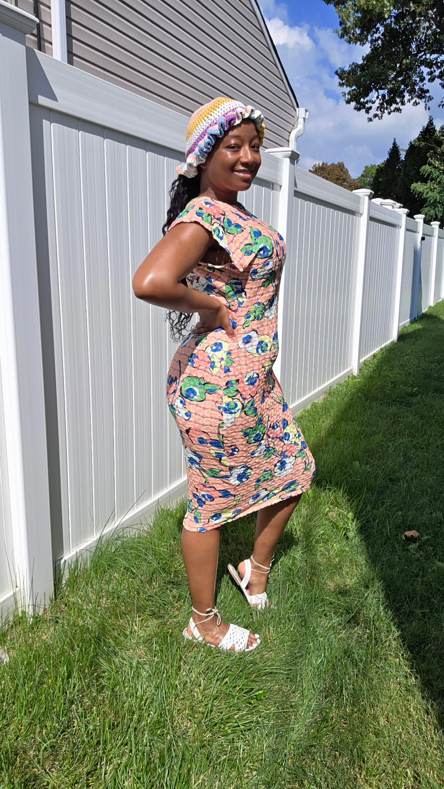 Floral Painting Dress