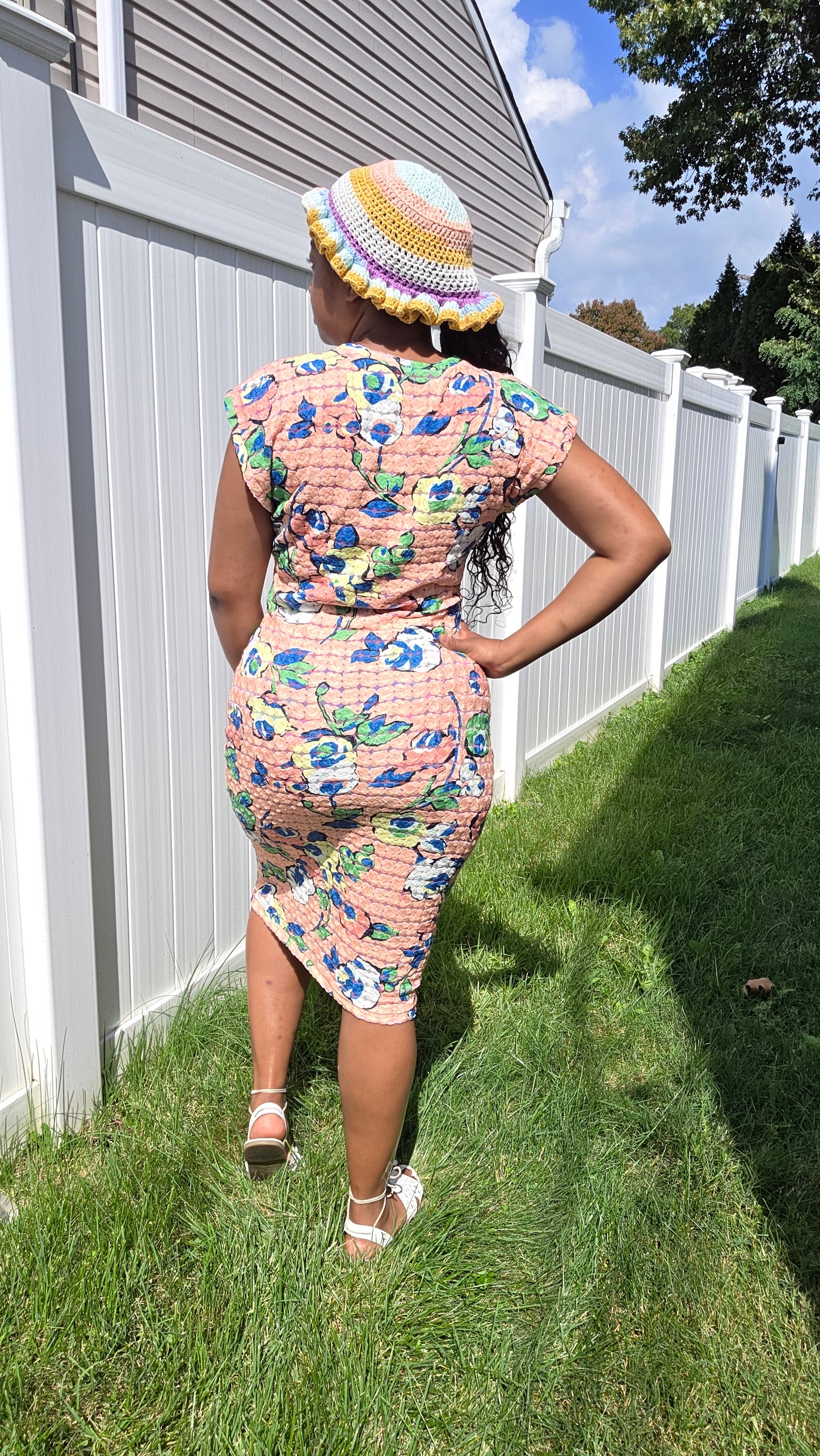 Floral Painting Dress