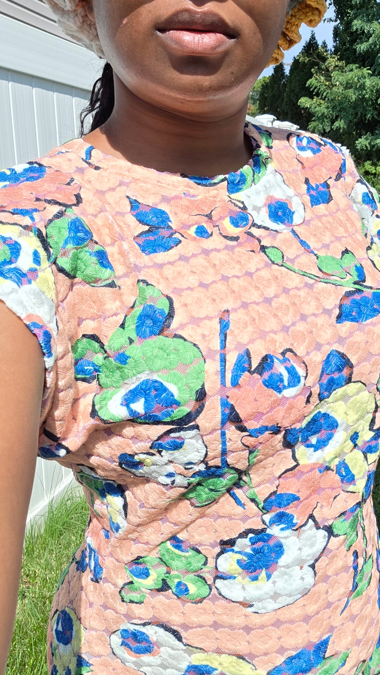Floral Painting Dress