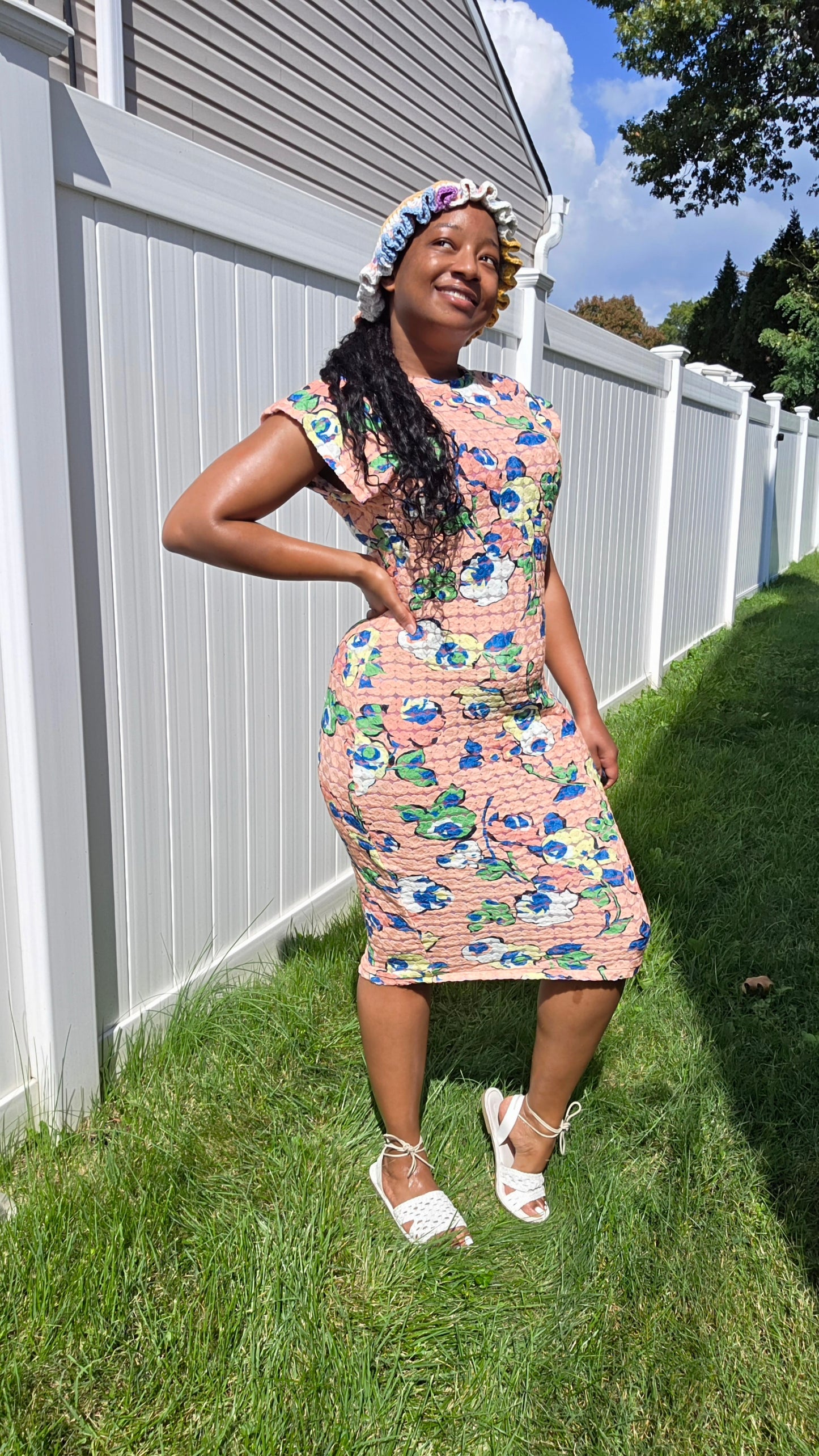 Floral Painting Dress