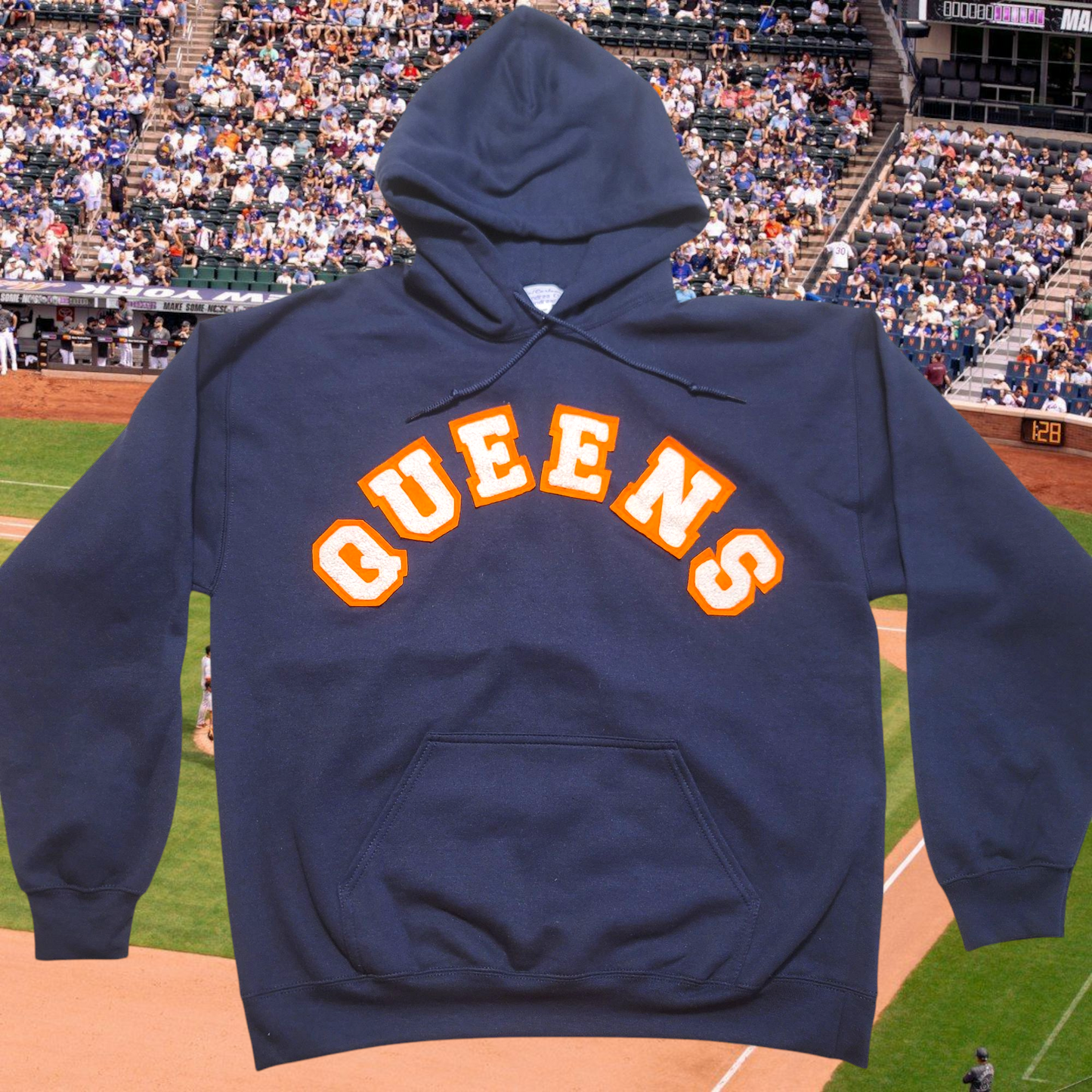 Customize A Sweatshirt with Varsity Letter Patches