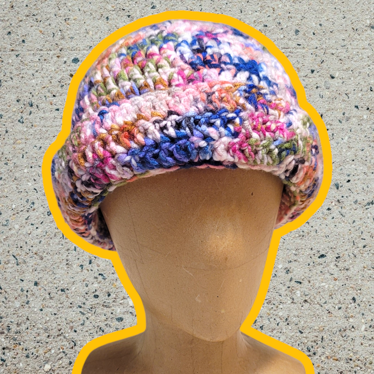 Confetti Crochet Bucket Hats