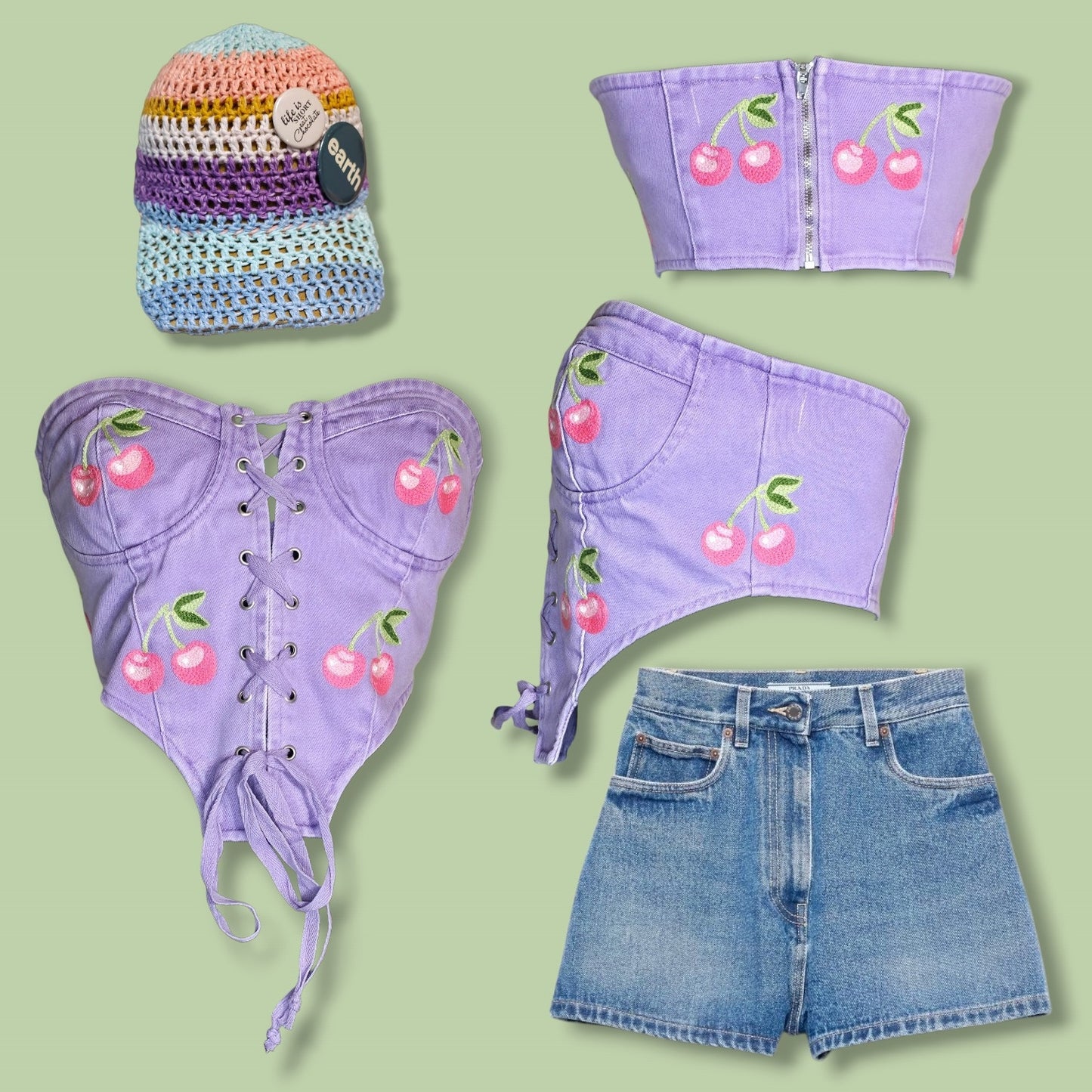 Cherry Bomb Corset