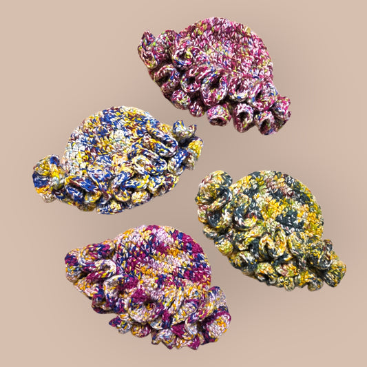 Chunky Ruffle Bucket Hats