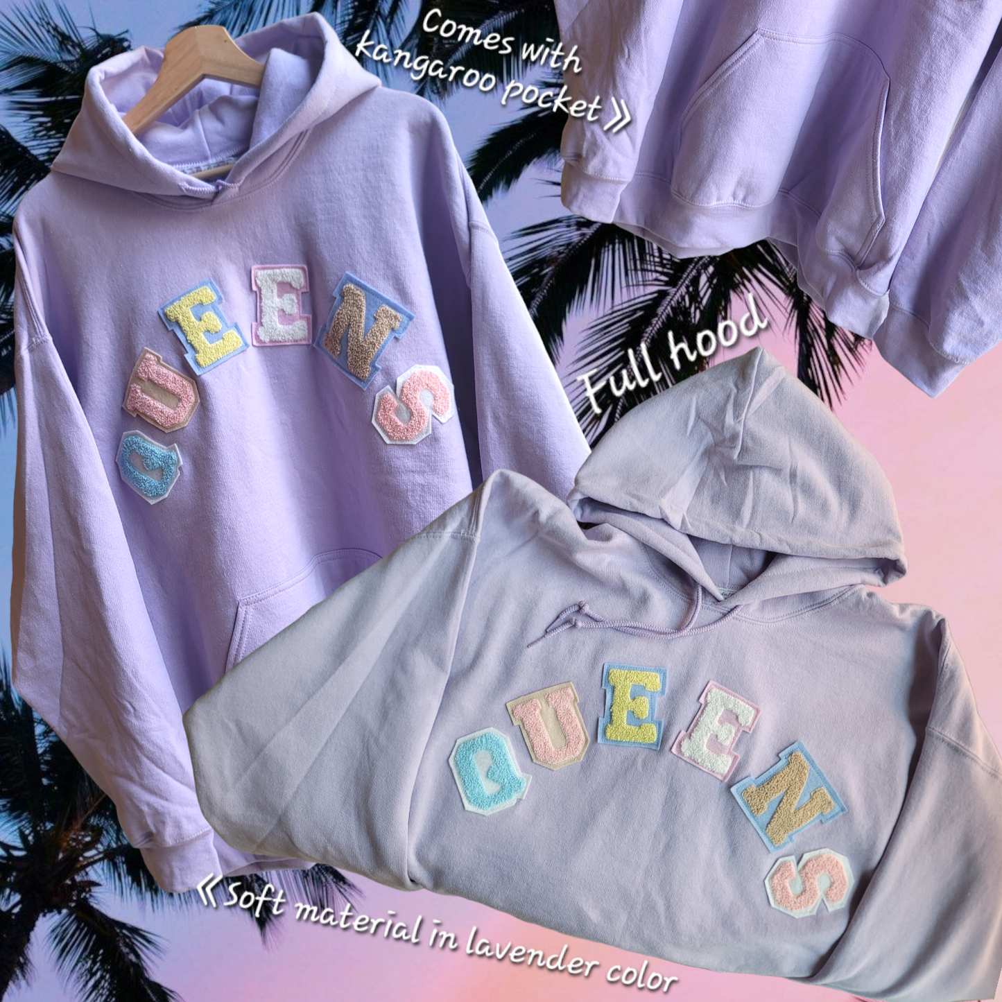 Lavender Haze Queens Hoodie