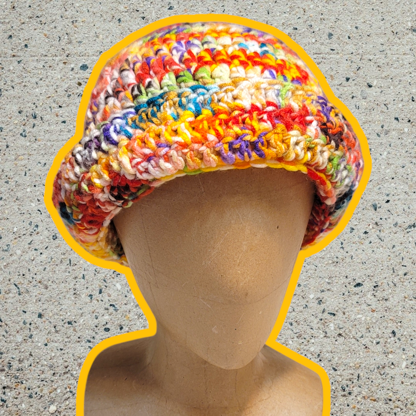 Confetti Crochet Bucket Hats