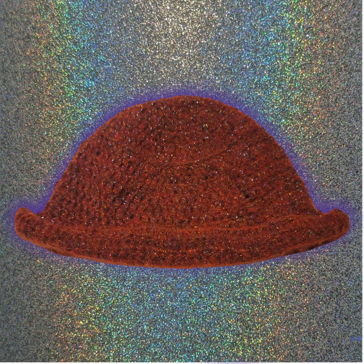 Rust Stardust Crochet Bucket Hat