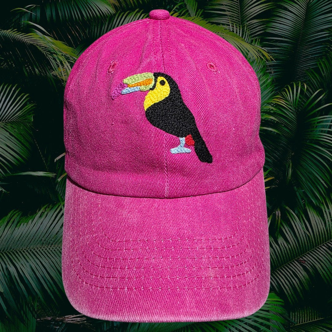 Rainbow Toucan Caps