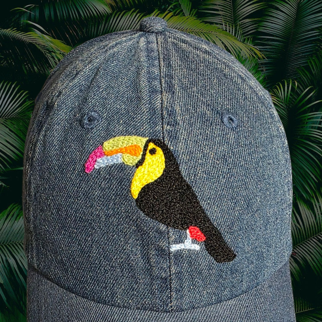 Rainbow Toucan Caps